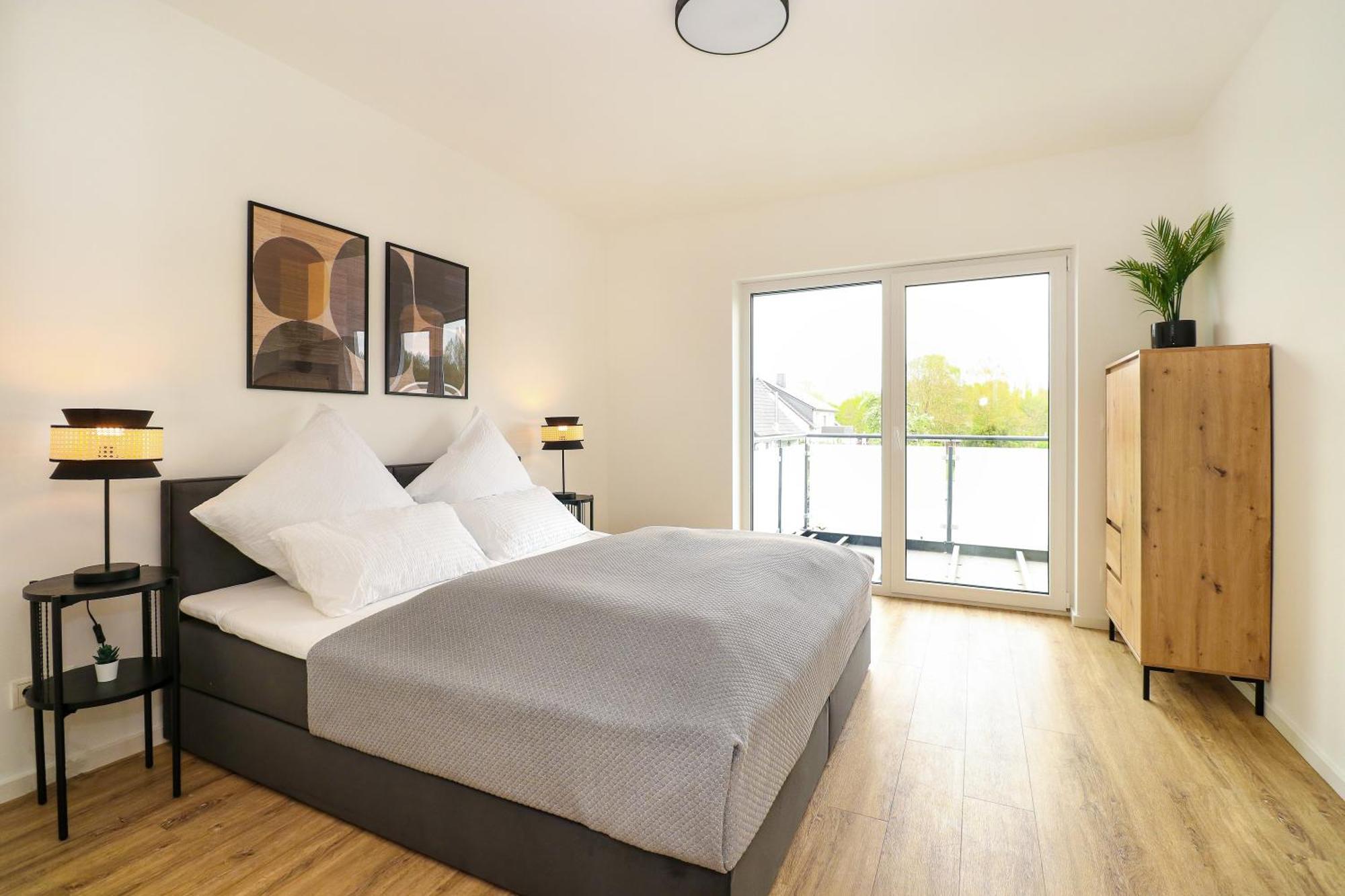Lightplace - Moderne Apartments In Braunschweig - Balkon - Netflix - Am Kanal Eksteriør bilde